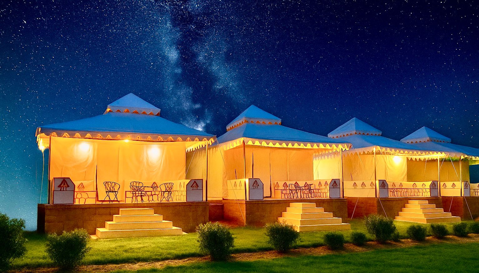 Desert Camp In Jaisalmer